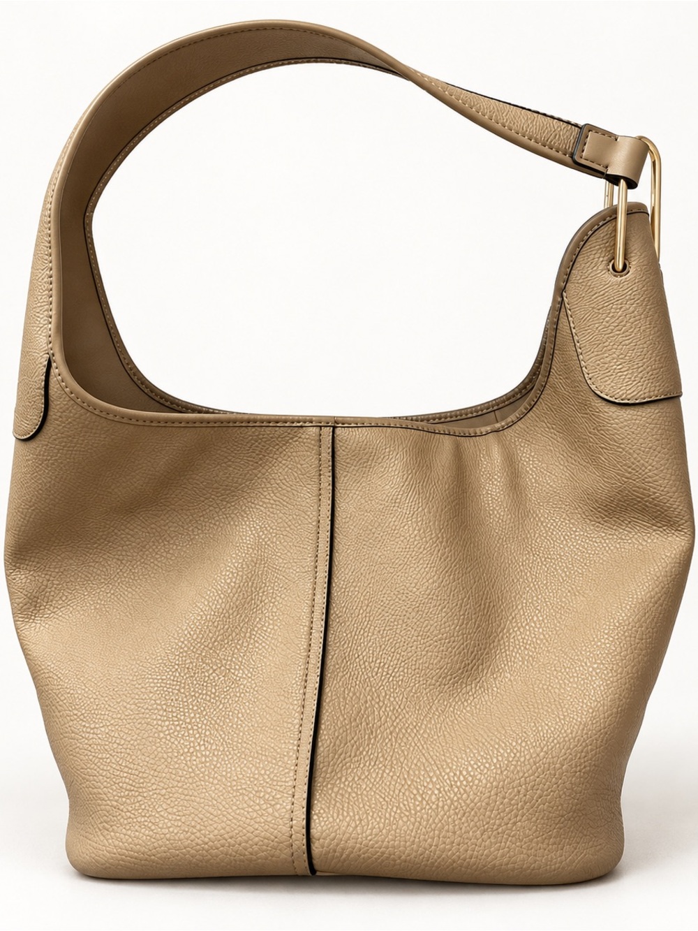 MICHAEL Michael Kors Sonny Pebbled Leather Hobo in Camel